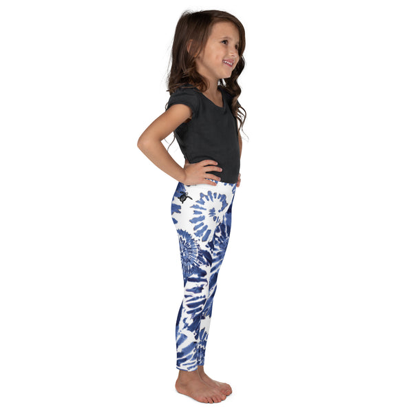 av dr - Legging Pour Enfant Turtle Kids 2-7 Bleu Tie Dye - Couleurs Lagon