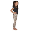 droit - Legging Pour Enfant Turtle Kids 2-7 Leopard - Couleurs Lagon