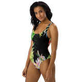 Maillot de Bain 1 Pièce Couleurs Lagon NOIR LIBELLULE