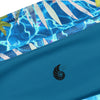 logo marque - Island Vibes – Haut de maillot de bain bandeau recyclé UPF 50+ Couleurs Lagon