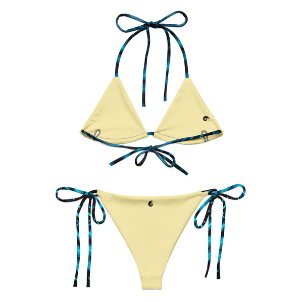 Couleurs Lagon - Sexy Bikini Push-Up String Entièrement Doublé Recyclé UPF50+ BENITIER PASSION