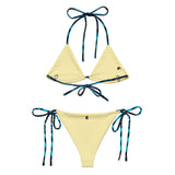 Couleurs Lagon - Sexy Bikini Push-Up String Entièrement Doublé Recyclé UPF50+ BENITIER PASSION