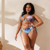 Couleurs Lagon - Sexy Bikini Push-Up String Entièrement Doublé Recyclé UPF50+ MEDUSES LAVENDER