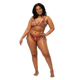 Couleurs Lagon - Sexy Bikini Push-Up String Entièrement Doublé Recyclé UPF50+ GORGONES CARMIN