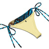Couleurs Lagon - Sexy Bikini Push-Up String Entièrement Doublé Recyclé UPF50+ BENITIER PASSION