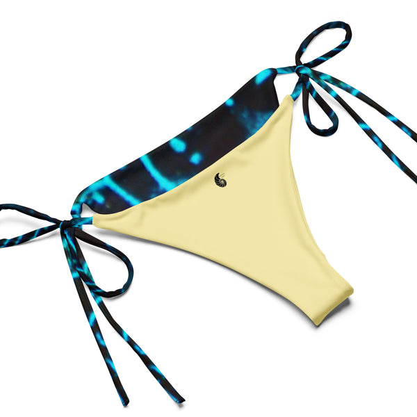 Couleurs Lagon - Sexy Bikini Push-Up String Entièrement Doublé Recyclé UPF50+ BENITIER BANANE