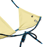 Couleurs Lagon - Sexy Bikini Push-Up String Entièrement Doublé Recyclé UPF50+ BENITIER PASSION