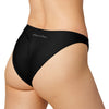 dos - Noir - Bas de maillot de bain échancré recyclé UPF 50+ Couleurs Lagon