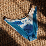 av - Océanic – Bas de maillot de bain échancré recyclé UPF 50+ Couleurs Lagon