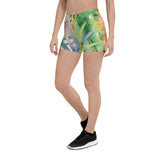 Couleurs Lagon - Short de Bain AllSportAqua NOIR FLORAL HIBISCUS