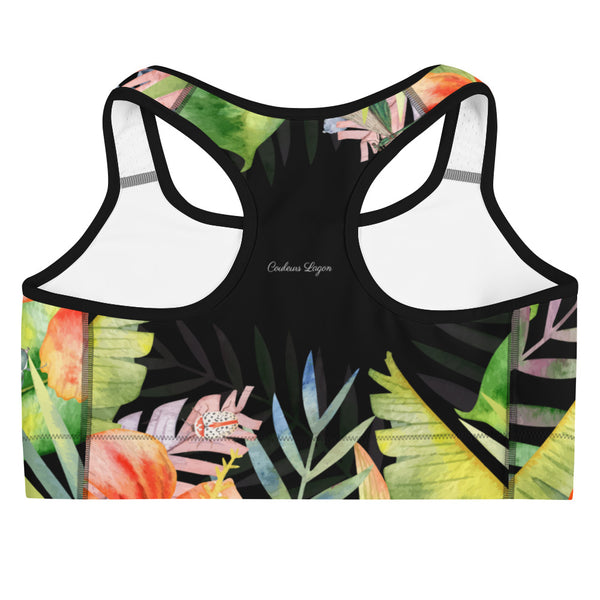 Top dos nageur brassière hibiscus coléoptères — dos Couleurs Lagon