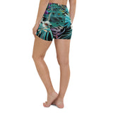 Short bain taille haute libellule dos — Couleurs Lagon Nouvelle-Calédonie