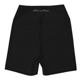 Couleurs Lagon - Yoga Surf Shorts de Bain Taille Haute NOIR - 1 poche ceinture - à plat dos