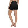 Couleurs Lagon - Yoga Surf Shorts de Bain Taille Haute NOIR - 1 poche ceinture - 3/4 dos