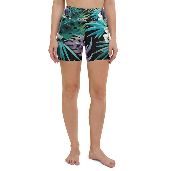 Short bain libellule tropical taille haute — avant Couleurs Lagon Pacifique