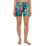 Short yoga sport nautique libellule II UPF50+ — avant Couleurs Lagon