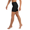 Couleurs Lagon - Yoga Surf Shorts de Bain Taille Haute NOIR - 1 poche ceinture - marche gauche