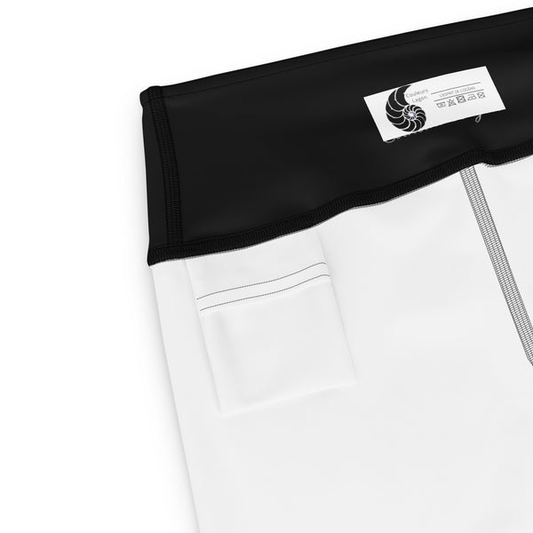 Détail tissu microfibre 250g/m² yoga short floral noir — Couleurs Lagon