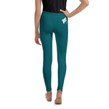 dos - Legging Pour Ado Manta Youth 8-20 Sapin - Couleurs Lagon