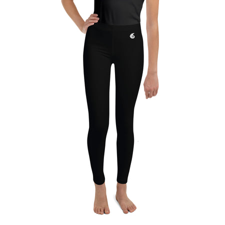 av - Legging Pour Ado Manta Youth 8-20 Noir - Couleurs Lagon