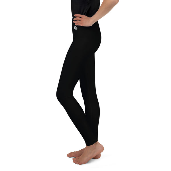 gauche - Legging Pour Ado Manta Youth 8-20 Noir - Couleurs Lagon
