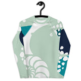avant sur cintre - Lycra Manche Longue UPF50 Ado 8-20 Vert Lagon - Couleurs Lagon