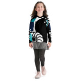 avant ecole - Lycra Manche Longue UPF50 Ado 8-20 Noir - Couleurs Lagon