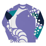 avant à plat - Lycra Manche Longue UPF50 Ado 8-20 Lavande - Couleurs Lagon