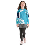 avant ecole - Lycra Manche Longue UPF50 Ado 8-20 Bleu Ciel - Couleurs Lagon