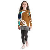 avant ecole - Lycra Manche Longue UPF50 Ado 8-20 Caramel - Couleurs Lagon