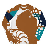 avant  plat - Lycra Manche Longue UPF50 Ado 8-20 Caramel - Couleurs Lagon