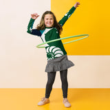 avant ecole - Lycra Manche Longue UPF50 Ado 8-20 Foret Verte - Couleurs Lagon