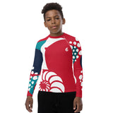 avant jogging noir - Lycra Manche Longue UPF50 Ado 8-20 Rouge - Couleurs Lagon