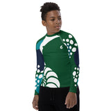 gauche jogging noir - Lycra Manche Longue UPF50 Ado 8-20 Foret Verte - Couleurs Lagon