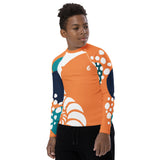 gauche jogging noir - Lycra Manche Longue UPF50 Ado 8-20 Orange - Couleurs Lagon