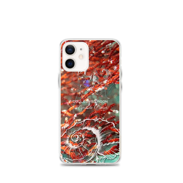 Coque Crystal iPhone Gorgone Rouge 2