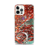 Coque Crystal iPhone Gorgone Rouge 2