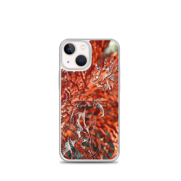 Coque Crystal iPhone Gorgone Rouge