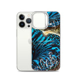 iphone 13 pro - Coque Crystal iPhone Bénitier Bleu - Couleurs Lagon