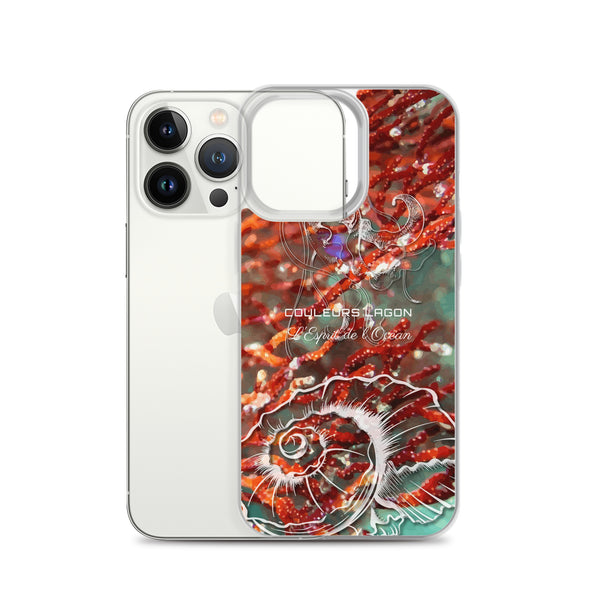 Coque Crystal iPhone Gorgone Rouge 2