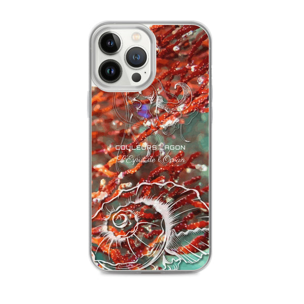 Coque Crystal iPhone Gorgone Rouge 2