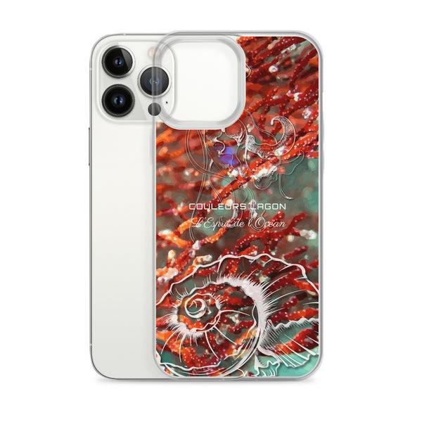 Coque Crystal iPhone Gorgone Rouge 2