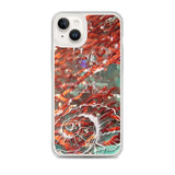 Coque Crystal iPhone Gorgone Rouge 2