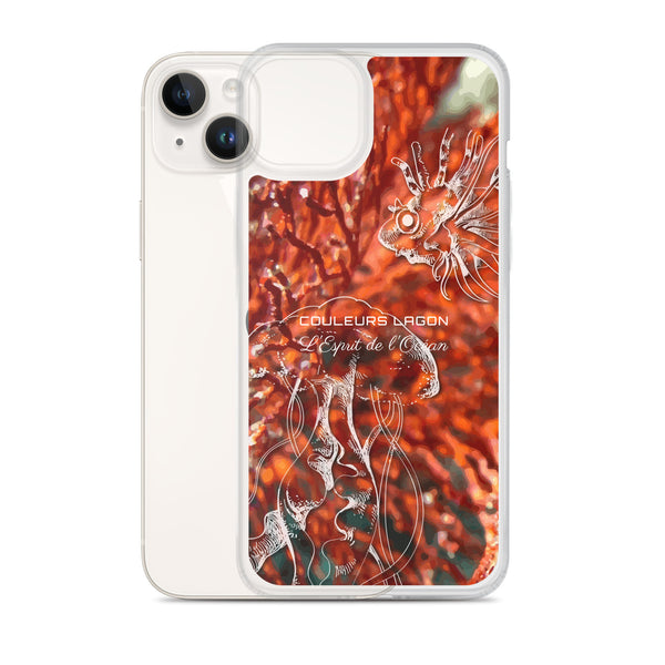 Coque Crystal iPhone Gorgone Rouge