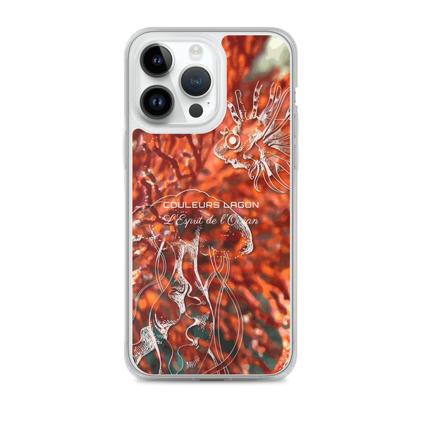 Coque Crystal iPhone Gorgone Rouge