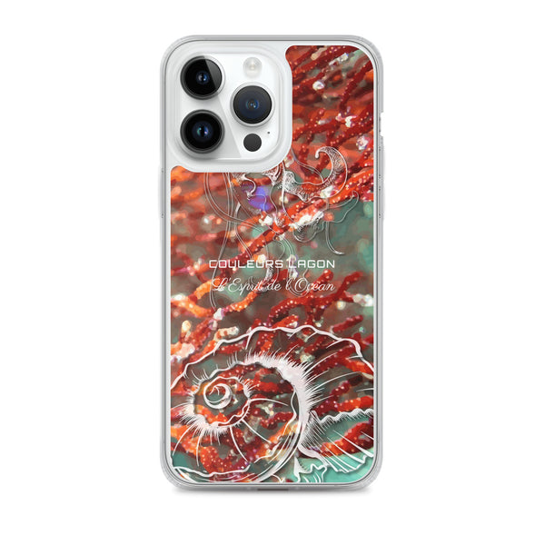 Coque Crystal iPhone Gorgone Rouge 2