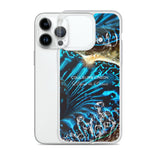 iphone 14 pro max - Coque Crystal iPhone Bénitier Bleu - Couleurs Lagon
