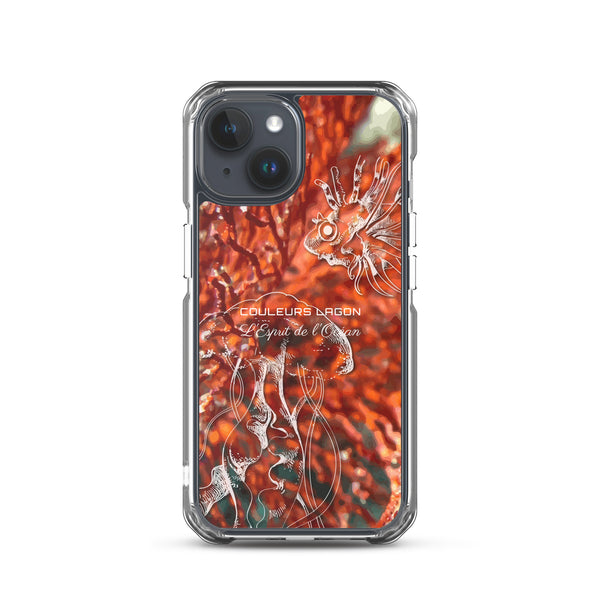 Coque Crystal iPhone Gorgone Rouge