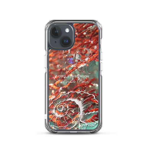 Coque Crystal iPhone Gorgone Rouge 2