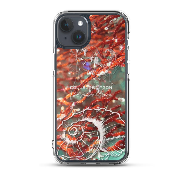 Coque Crystal iPhone Gorgone Rouge 2